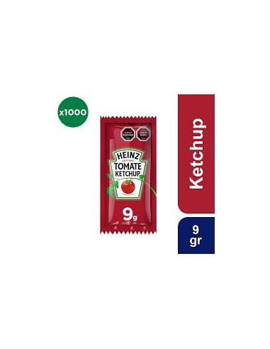 SACHET KETCHUP HEINZ 1000X9GR