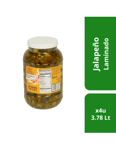 JALAPEÑO EN RODAJAS 4X3.78KG