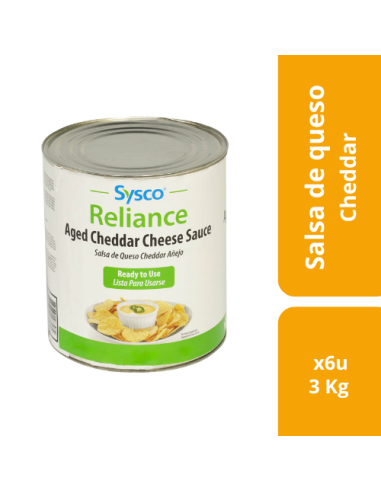 SALSA DE QUESO CHEDDAR 1X3,03KG