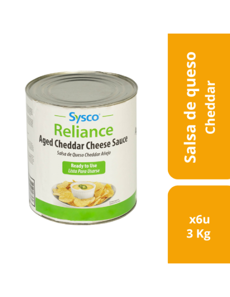 SALSA DE QUESO CHEDDAR 1X3,03KG