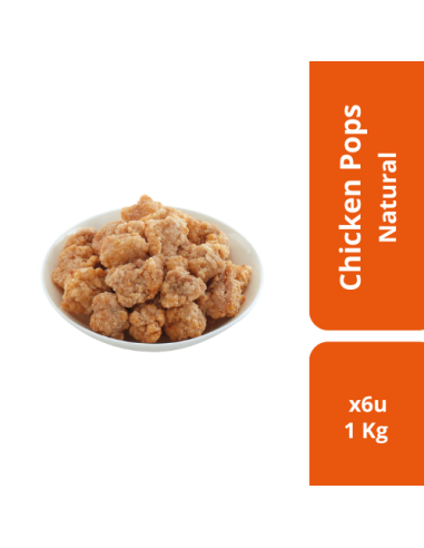 CHICKEN POPS 6X1KG