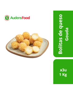 GOUDA CHEESE BITES AUDENS 3X1KG