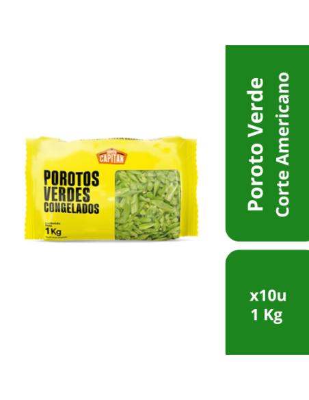 POROTO VERDE CORTE AMERICANO