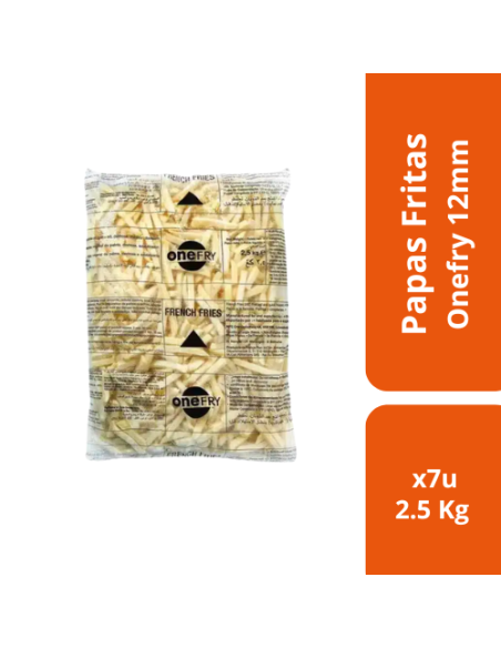 PAPA FRITA ONEFRY 12MM 7X2.5KG