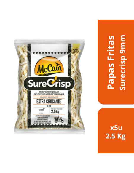 PAPA FRITA MCCAIN SURECRISP 9MM