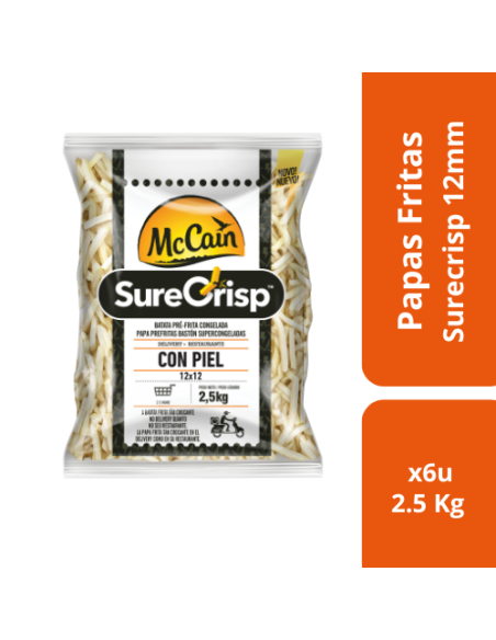 PAPA FRITA MCCAIN SURECRISP 12MM
