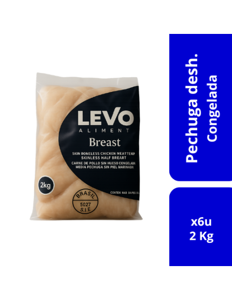 PECHUGA POLLO CONGELADA LEVO 6X2KG