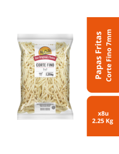 PAPA FRITA CORTE FINO MCCAIN 7MM