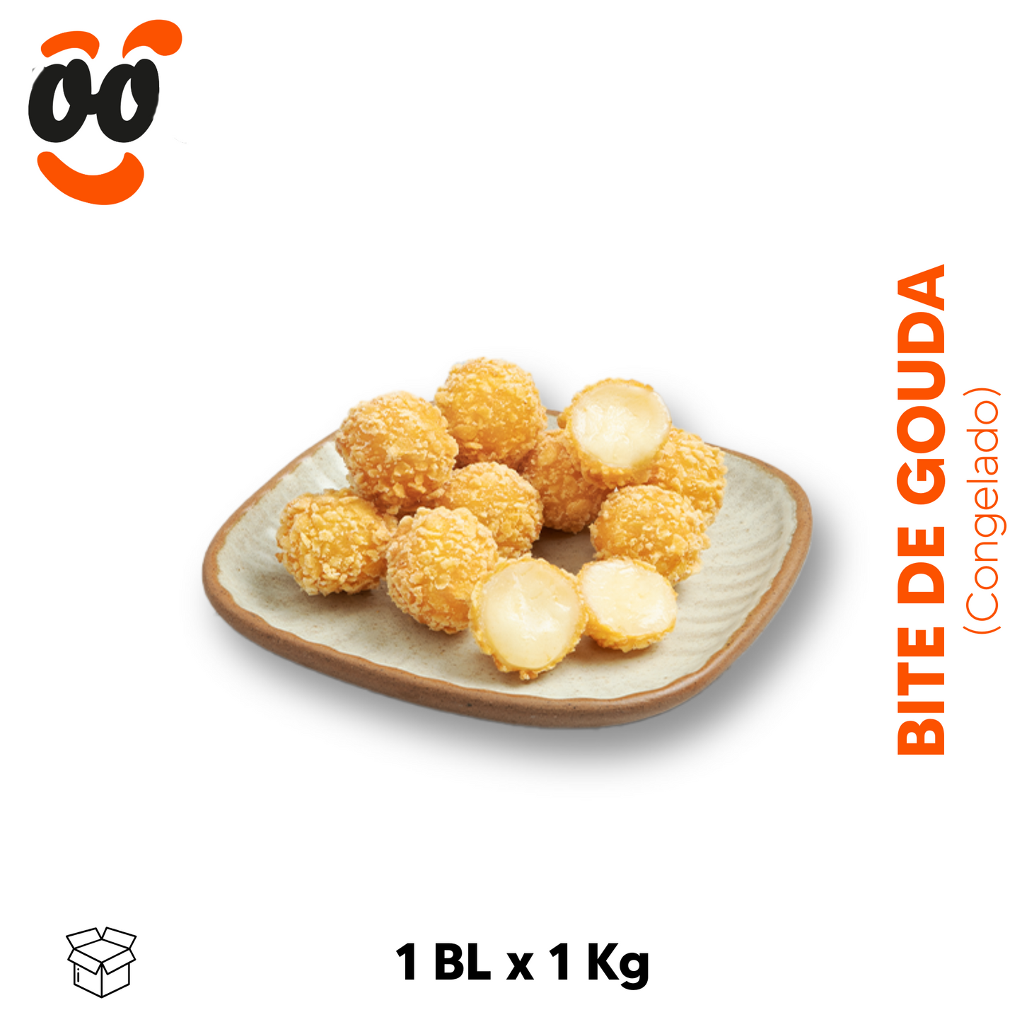 Gouda Cheese Bites Audens (Caja 3x1Kg)