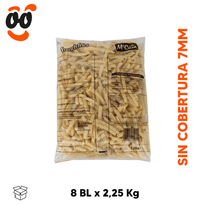Papa Frita McCain Fast Food 7mm (Caja 8x2,25Kg)