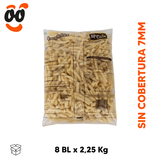Papa Frita McCain Fast Food 7mm (Caja 8x2,25Kg)