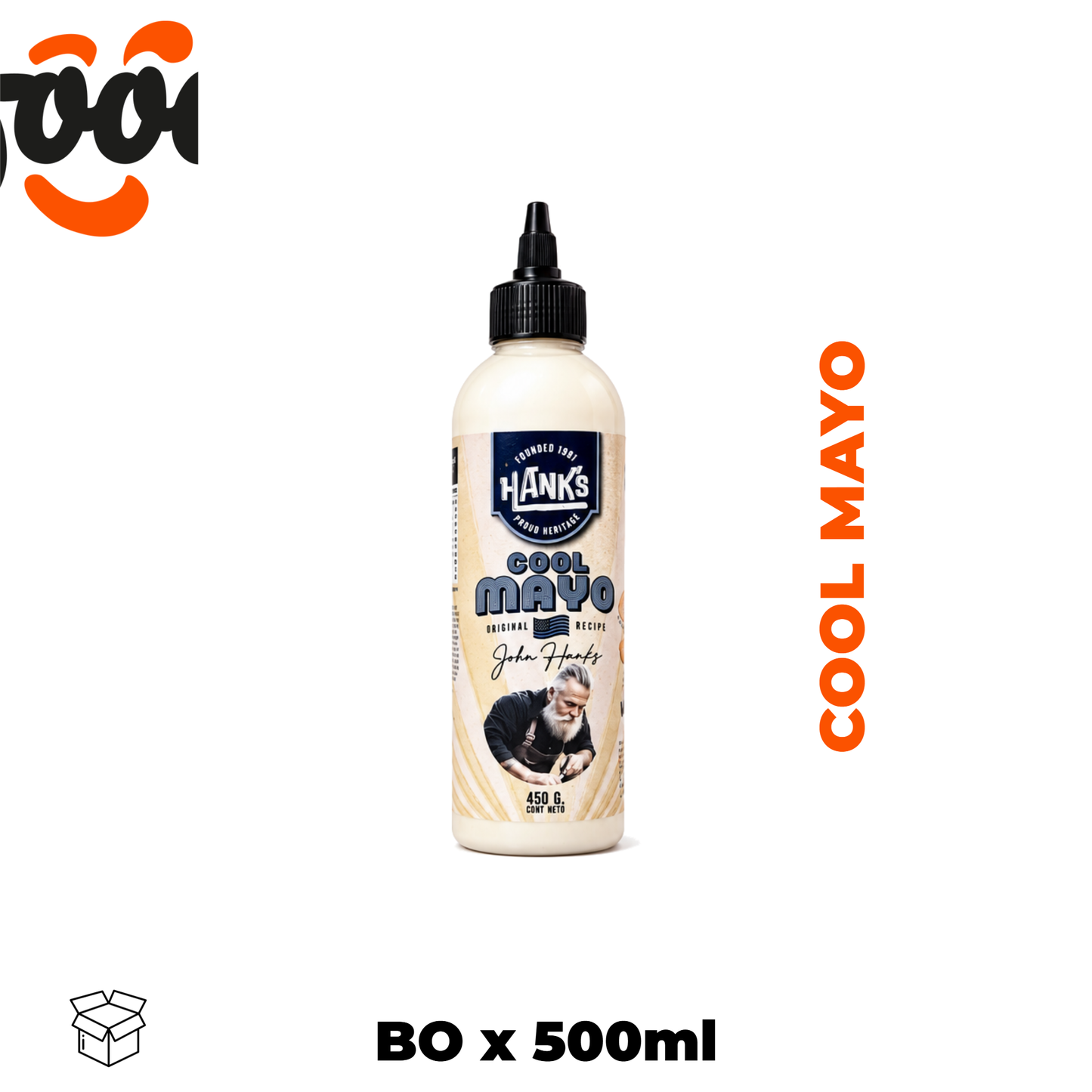 Hanks Cool Mayo (Botella 500ml)
