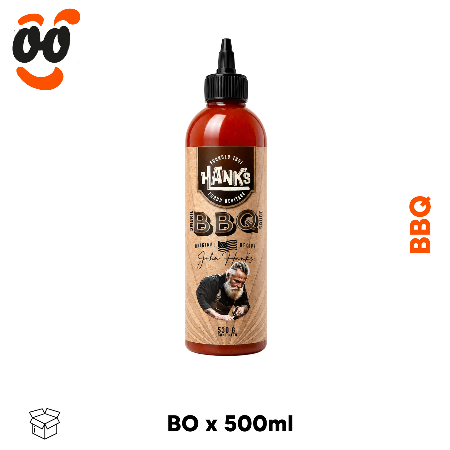 Hanks BBQ (Botella 500ml)