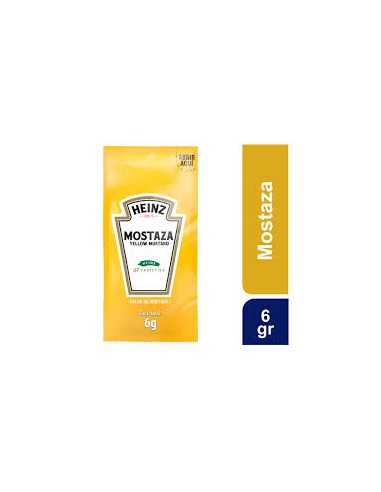 Sachet Mostaza HEINZ 500x6g