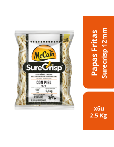 Papa Frita McCain Surecrisp 12mm (Caja 6x2,5Kg)