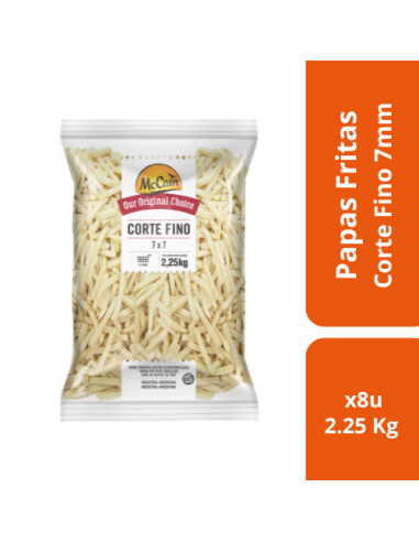 Papa Frita Corte Fino MCCAIN 7mm