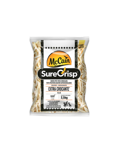 Papa Frita McCain Surecrisp 9mm (Caja 6x2,5Kg)