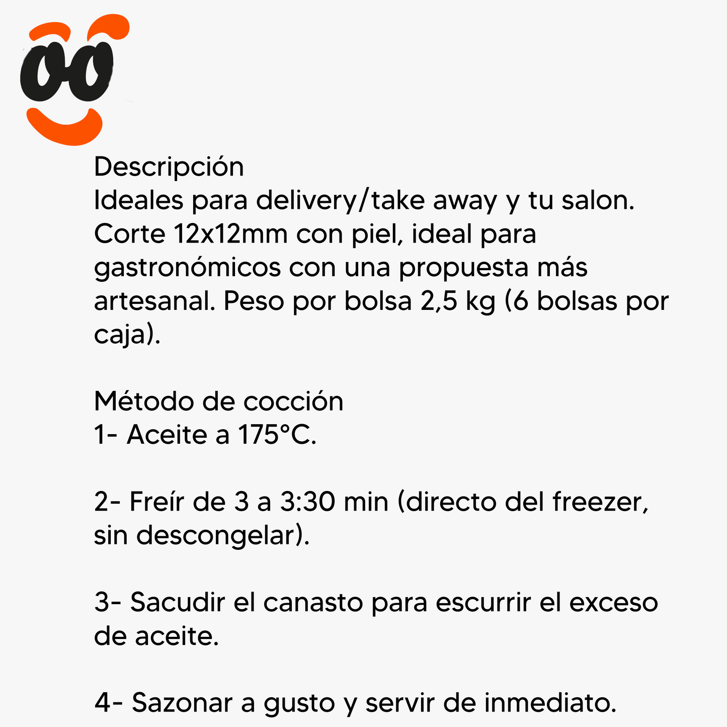 Papa Frita McCain SureCrisp 12mm (6x2,5Kg)