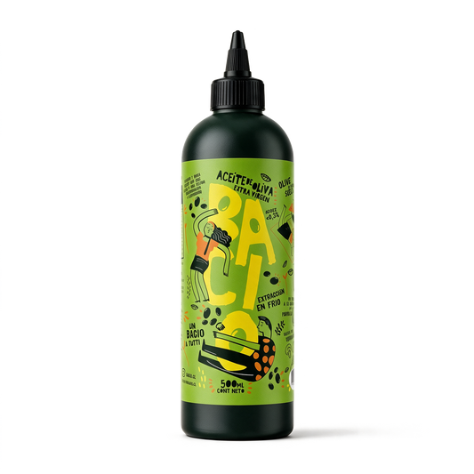 Aceite de Oliva Extra Virgen Bacio (500ml)