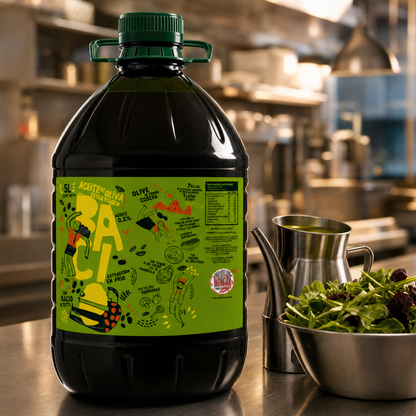 Aceite de Oliva Extra Virgen Bacio (5L)