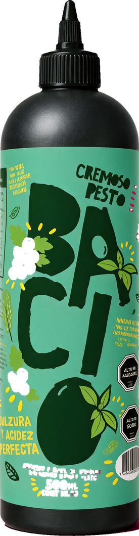 Cremoso Aceto Pesto Bacio (Botella 500ml)