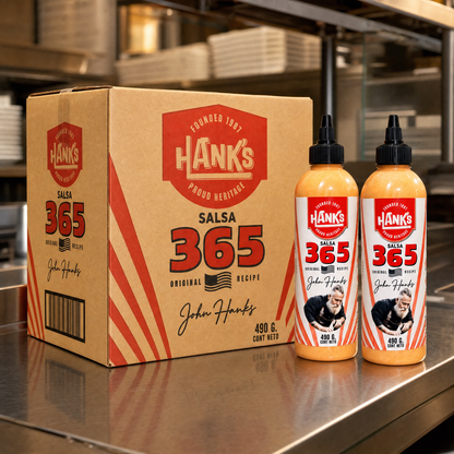 Hanks Salsa 365 (Caja 12x500ml)